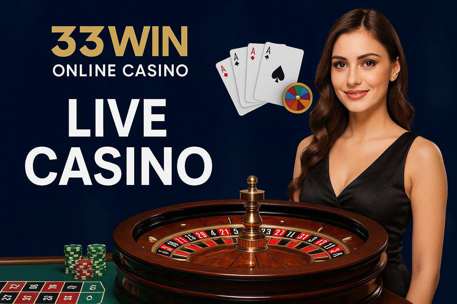 O 33WIN Live Casino lança promoções regularmente