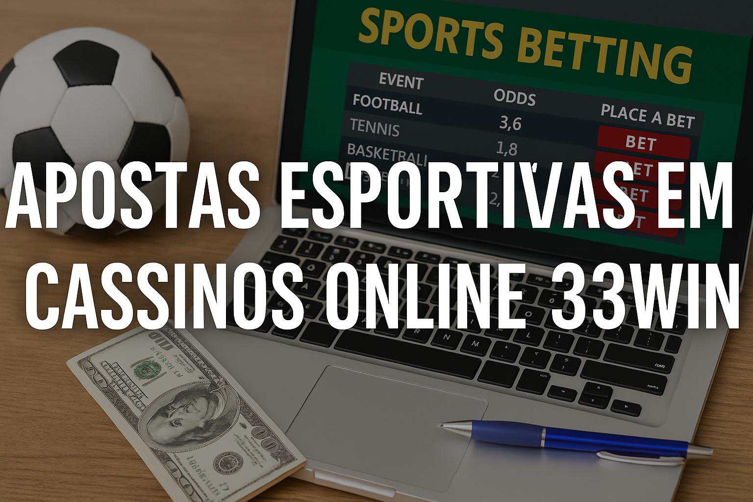 Aposte em apostas esportivas no cassino online 33WIN