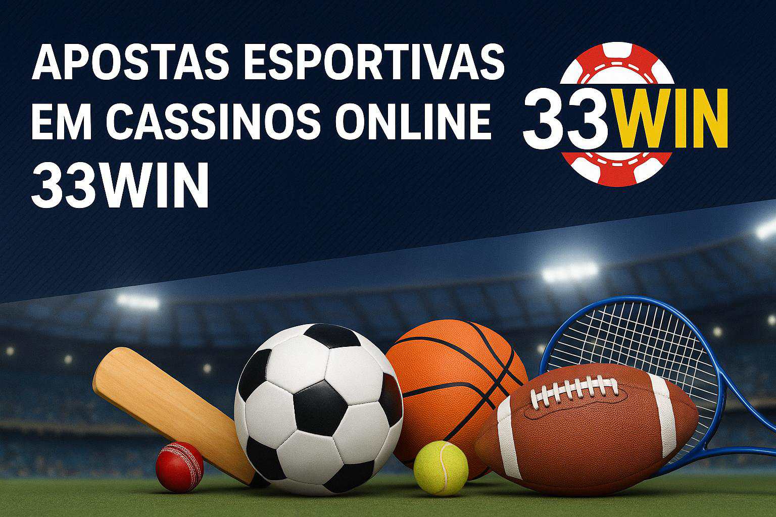 Apostas esportivas no cassino online 33WIN