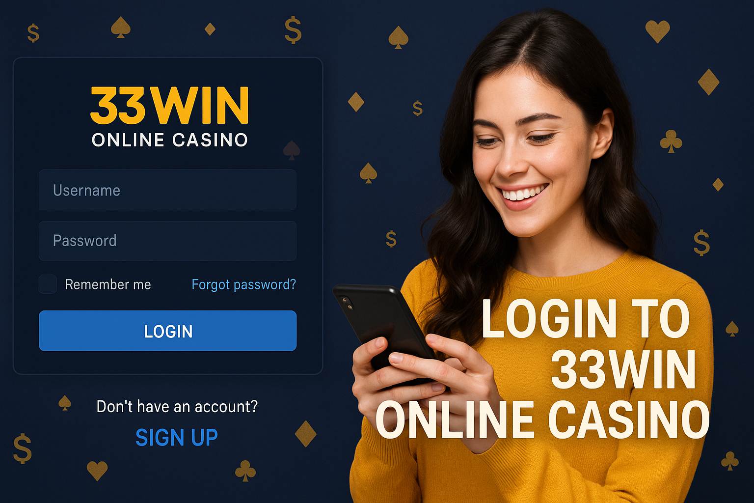 Login no Cassino 33WIN